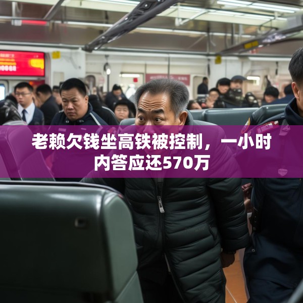 老赖欠钱坐高铁被控制，一小时内答应还570万