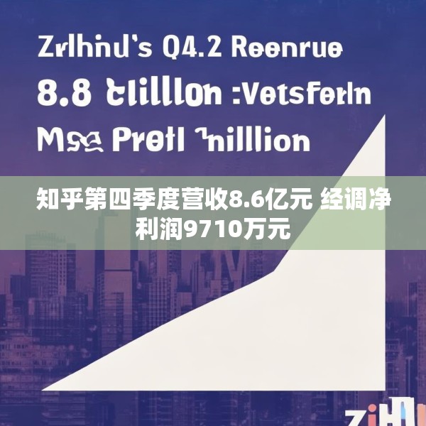 知乎第四季度营收8.6亿元 经调净利润9710万元