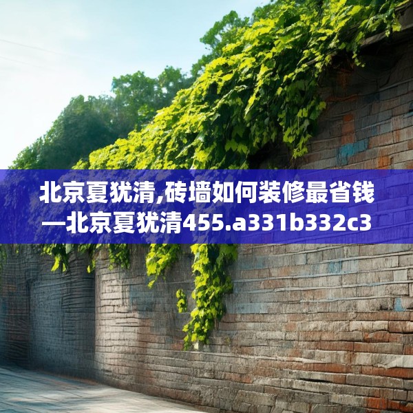 北京夏犹清,砖墙如何装修最省钱—北京夏犹清455.a331b332c335fgy.342fds