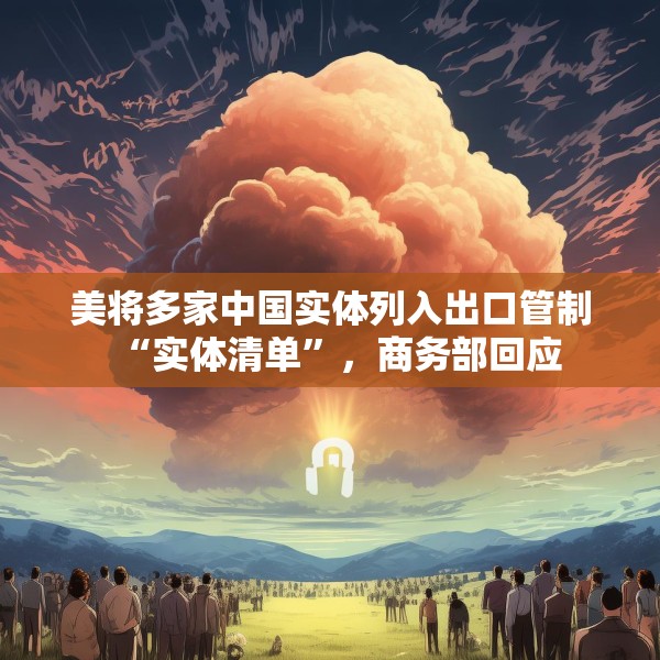 美将多家中国实体列入出口管制“实体清单”，商务部回应