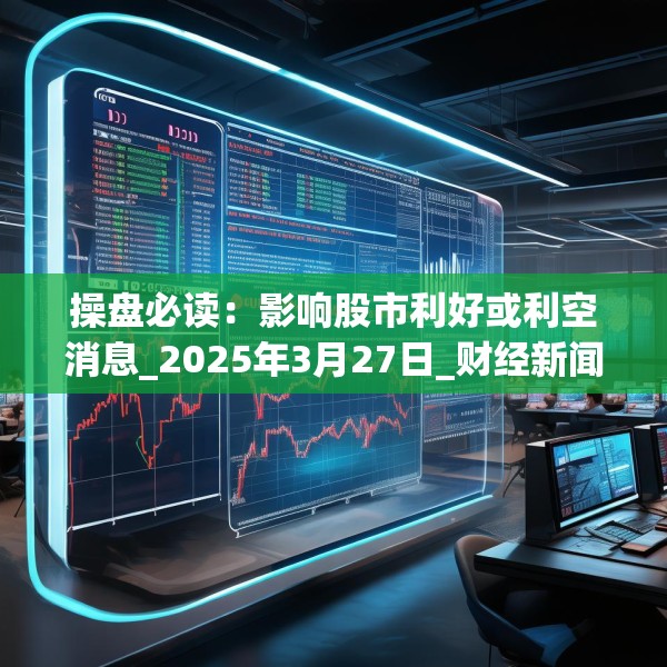 操盘必读：影响股市利好或利空消息_2025年3月27日_财经新闻