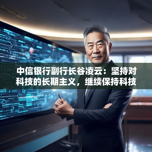 中信银行副行长谷凌云：坚持对科技的长期主义，继续保持科技投入