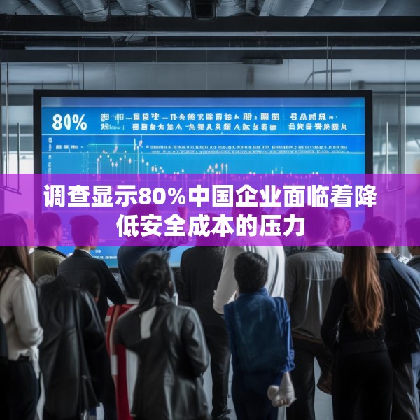 调查显示80%中国企业面临着降低安全成本的压力