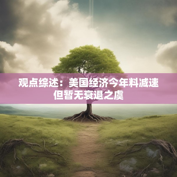 观点综述：美国经济今年料减速但暂无衰退之虞
