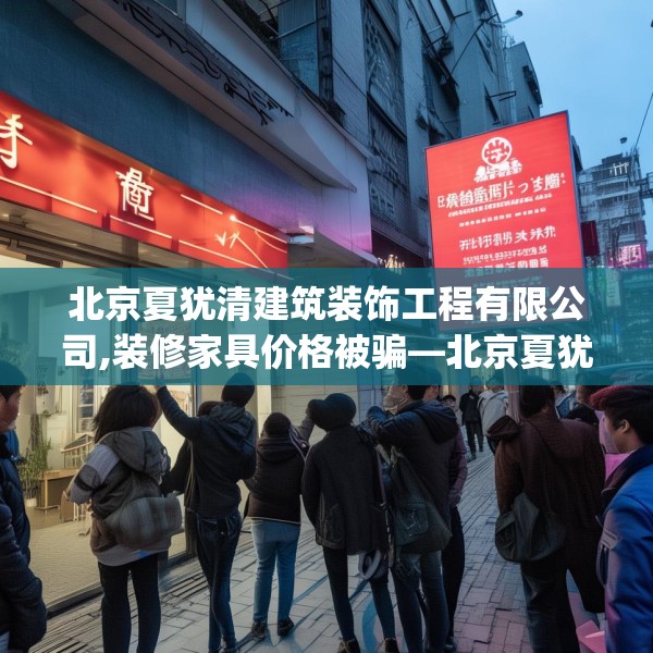 北京夏犹清建筑装饰工程有限公司,装修家具价格被骗—北京夏犹清建筑装饰工程有限公司596.a472b473c476fgy.48376658