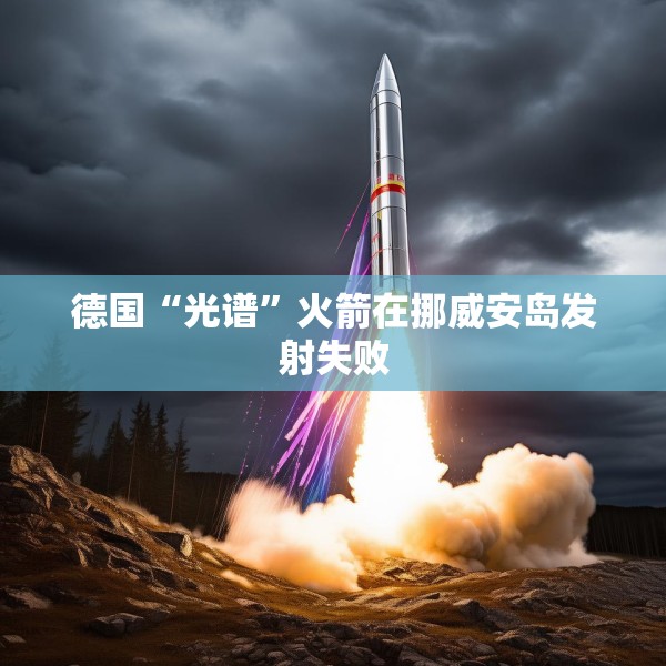 德国“光谱”火箭在挪威安岛发射失败