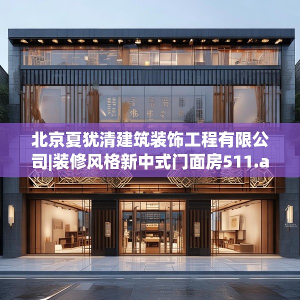 北京夏犹清建筑装饰工程有限公司|装修风格新中式门面房511.a387b388c391fgy.398fdsfds