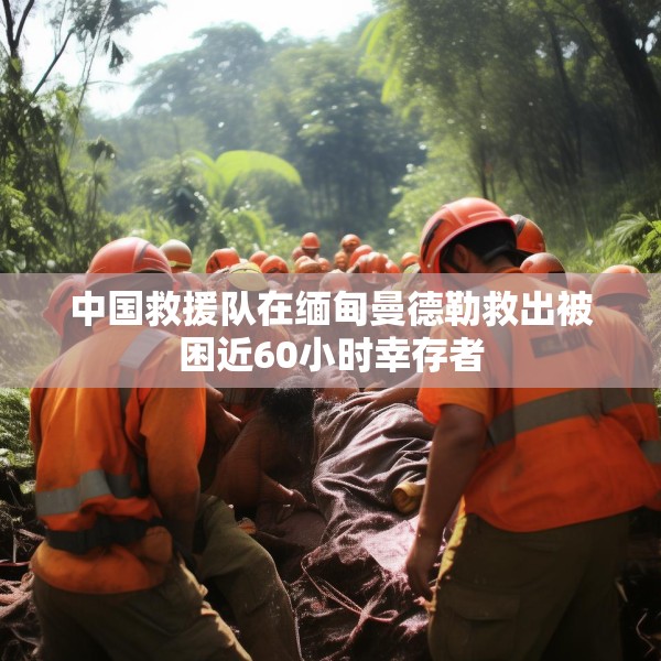 中国救援队在缅甸曼德勒救出被困近60小时幸存者