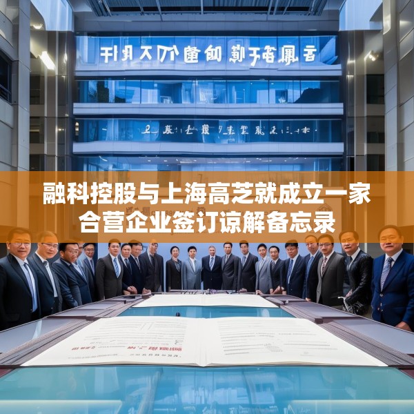 融科控股与上海高芝就成立一家合营企业签订谅解备忘录