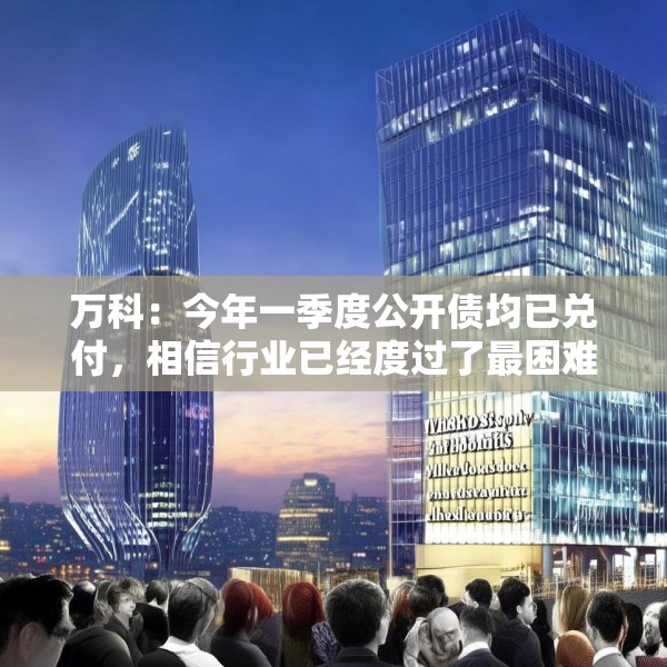 万科：今年一季度公开债均已兑付，相信行业已经度过了最困难的时期