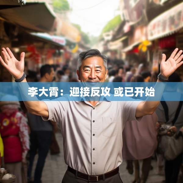 李大霄：迎接反攻 或已开始