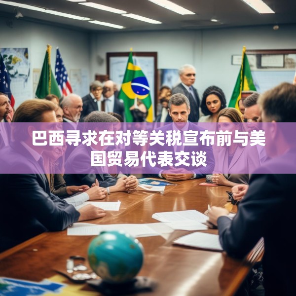巴西寻求在对等关税宣布前与美国贸易代表交谈