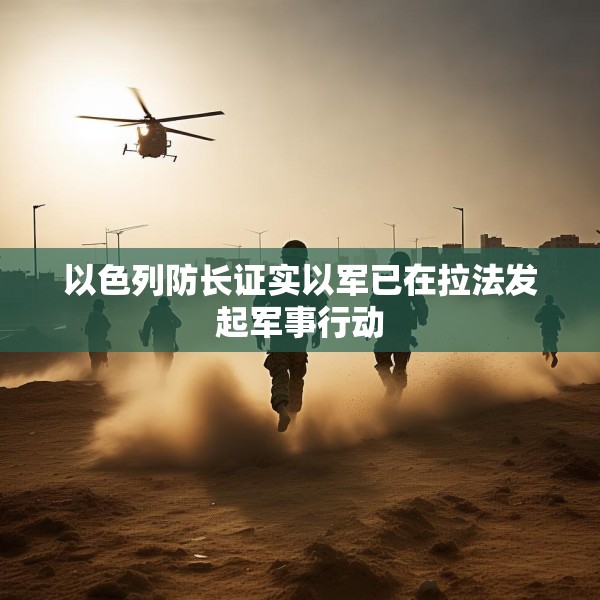 以色列防长证实以军已在拉法发起军事行动
