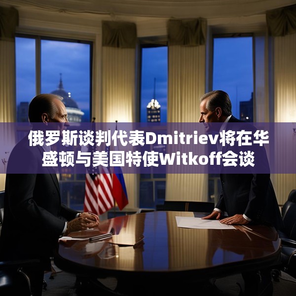 俄罗斯谈判代表Dmitriev将在华盛顿与美国特使Witkoff会谈