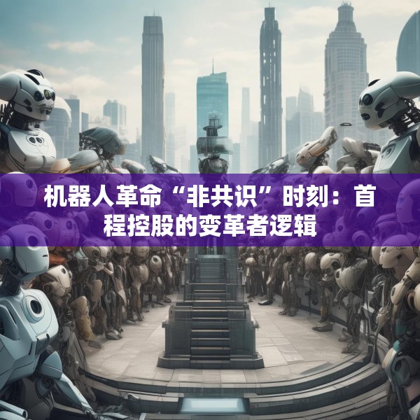 机器人革命“非共识”时刻：首程控股的变革者逻辑