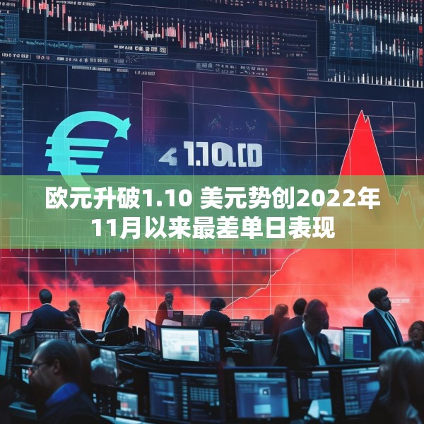 欧元升破1.10 美元势创2022年11月以来最差单日表现