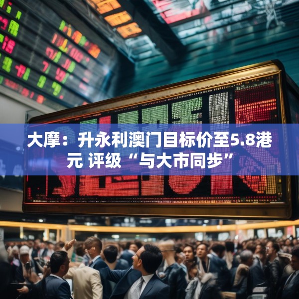 大摩：升永利澳门目标价至5.8港元 评级“与大市同步”