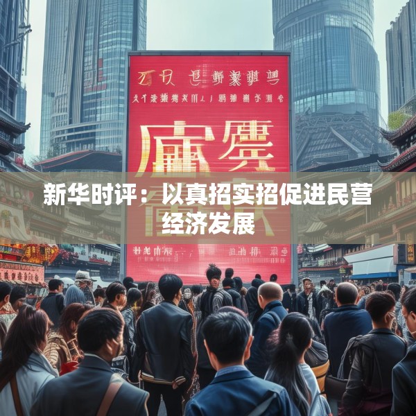 新华时评：以真招实招促进民营经济发展