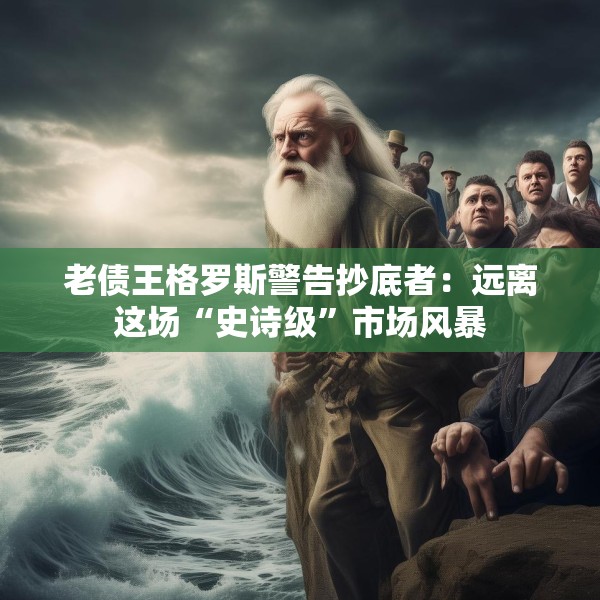 老债王格罗斯警告抄底者：远离这场“史诗级”市场风暴