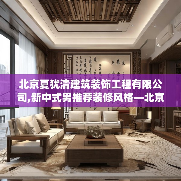 北京夏犹清建筑装饰工程有限公司,新中式男推荐装修风格—北京夏犹清建筑装饰工程有限公司143.a19b20c23fgy.30bnbn