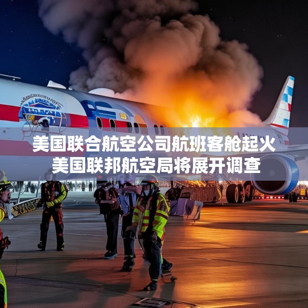 美国联合航空公司航班客舱起火 美国联邦航空局将展开调查