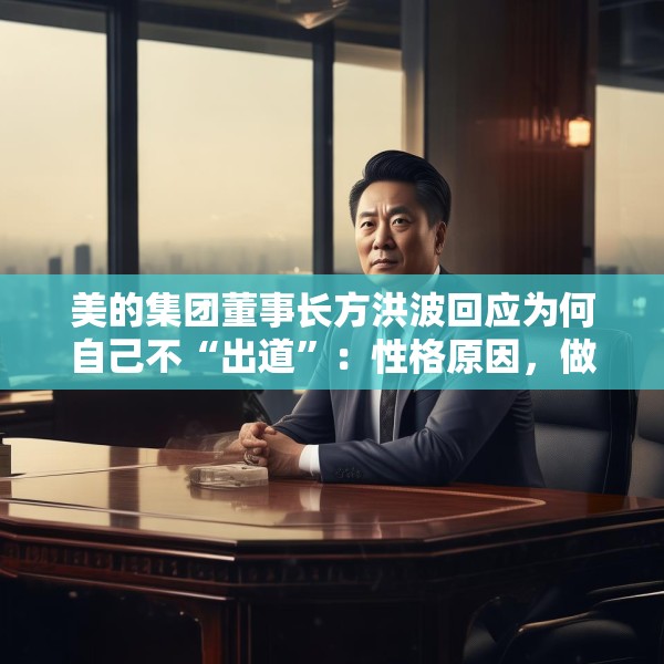 美的集团董事长方洪波回应为何自己不“出道”：性格原因，做企业家IP是耗时间的事