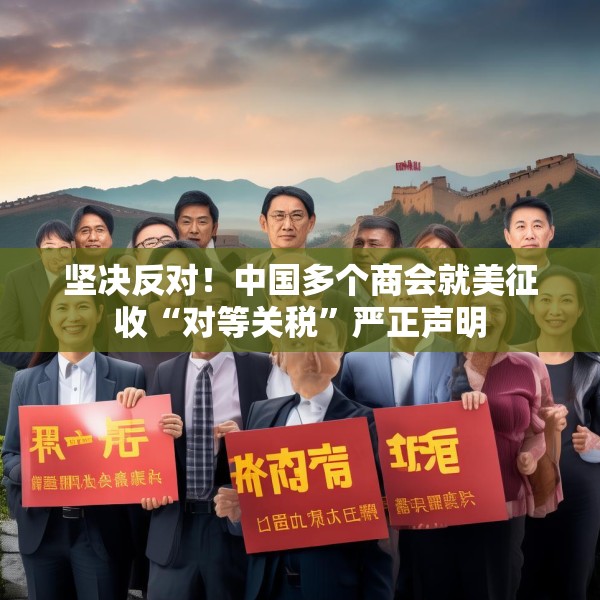坚决反对！中国多个商会就美征收“对等关税”严正声明