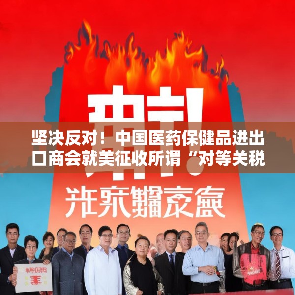 坚决反对！中国医药保健品进出口商会就美征收所谓“对等关税”一事发表声明