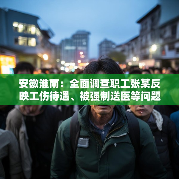 安徽淮南：全面调查职工张某反映工伤待遇、被强制送医等问题