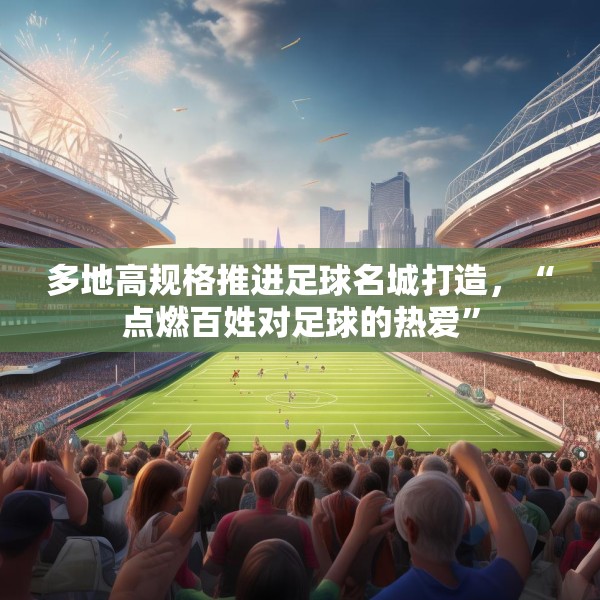 多地高规格推进足球名城打造，“点燃百姓对足球的热爱”