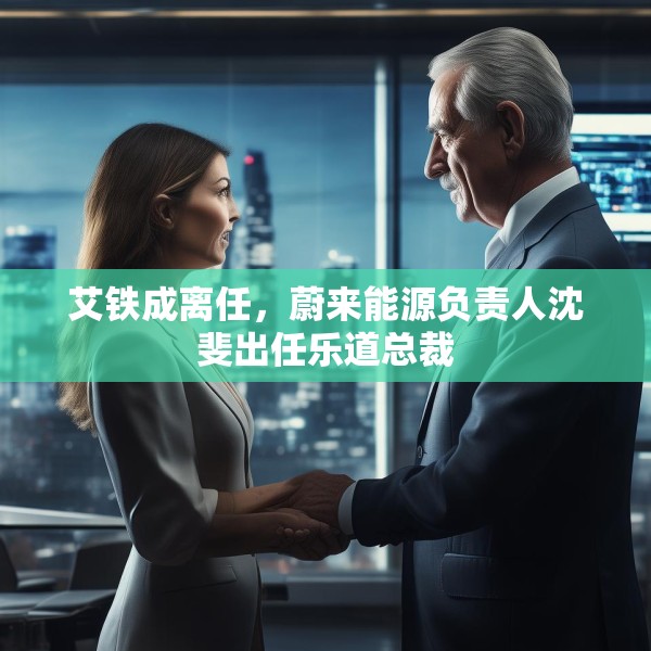 艾铁成离任，蔚来能源负责人沈斐出任乐道总裁