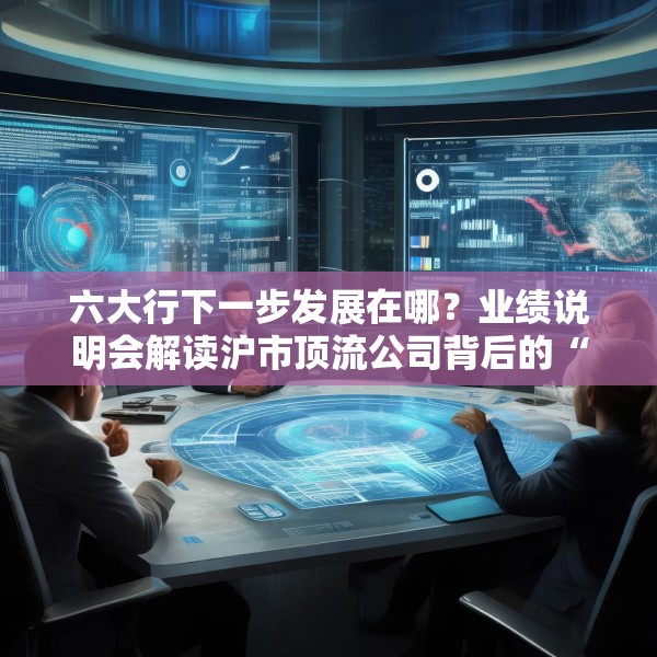 六大行下一步发展在哪？业绩说明会解读沪市顶流公司背后的“硬核”操作