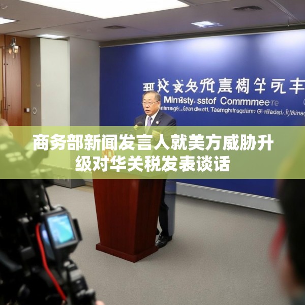 商务部新闻发言人就美方威胁升级对华关税发表谈话
