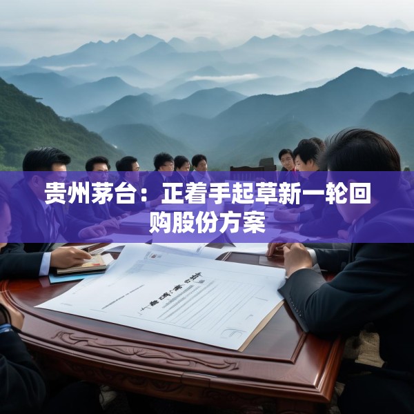 贵州茅台：正着手起草新一轮回购股份方案