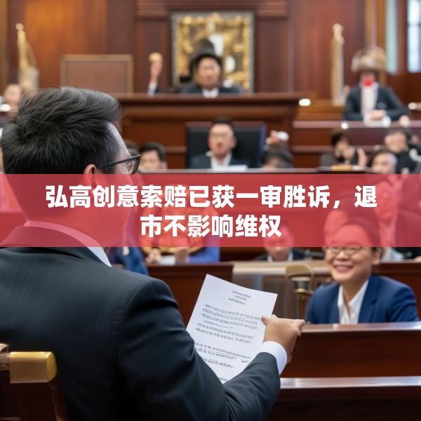 弘高创意索赔已获一审胜诉，退市不影响维权
