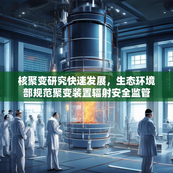核聚变研究快速发展，生态环境部规范聚变装置辐射安全监管