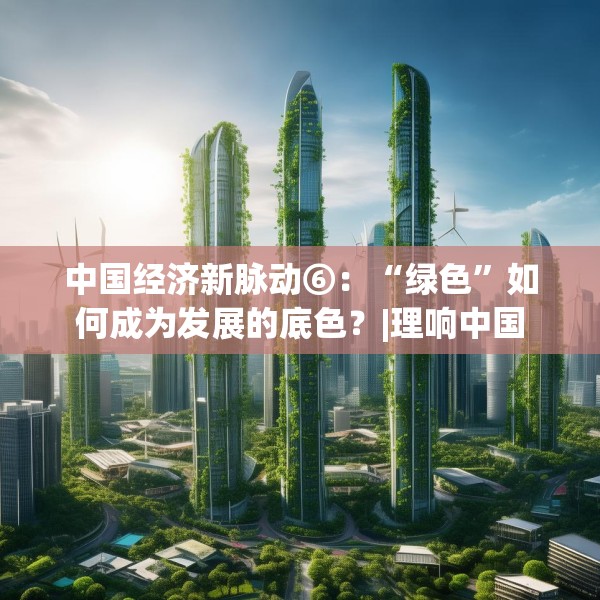 中国经济新脉动⑥：“绿色”如何成为发展的底色？|理响中国