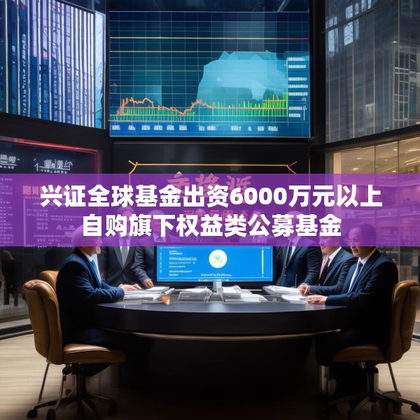 兴证全球基金出资6000万元以上自购旗下权益类公募基金