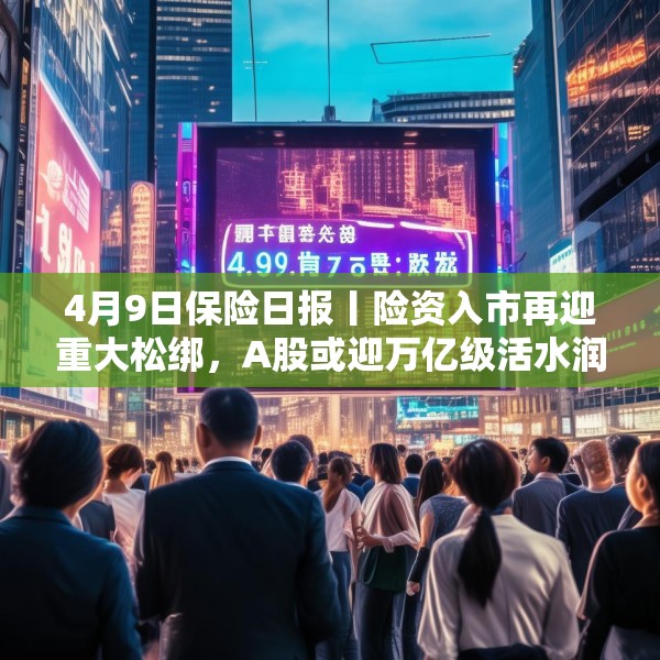 4月9日保险日报丨险资入市再迎重大松绑，A股或迎万亿级活水润泽，头部险企发挥“耐心资本”优势