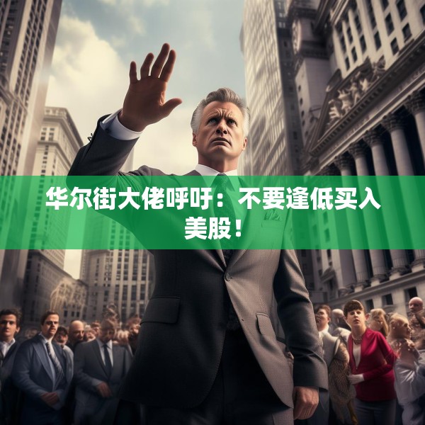 华尔街大佬呼吁：不要逢低买入美股！