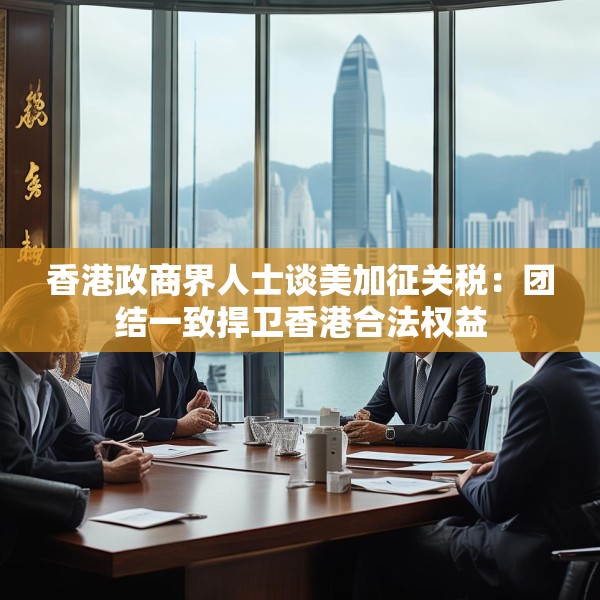香港政商界人士谈美加征关税：团结一致捍卫香港合法权益