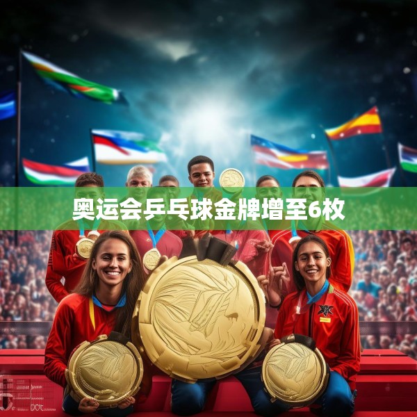 奥运会乒乓球金牌增至6枚
