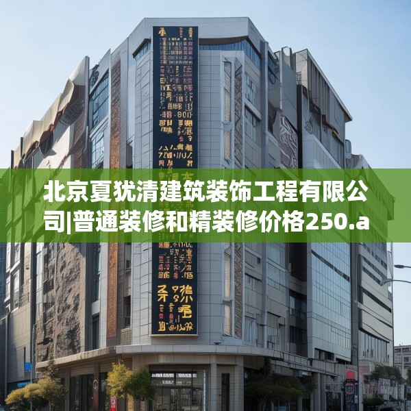 北京夏犹清建筑装饰工程有限公司|普通装修和精装修价格250.a126b127c130fgy.137dewqe