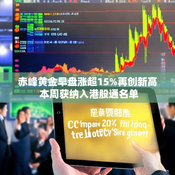 赤峰黄金早盘涨超15%再创新高 本周获纳入港股通名单