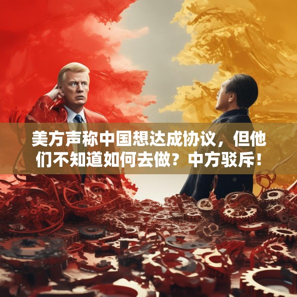 美方声称中国想达成协议，但他们不知道如何去做？中方驳斥！