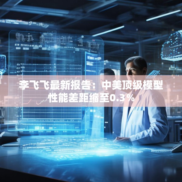李飞飞最新报告：中美顶级模型性能差距缩至0.3％