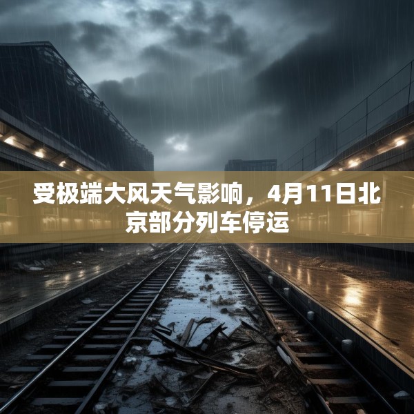 受极端大风天气影响，4月11日北京部分列车停运