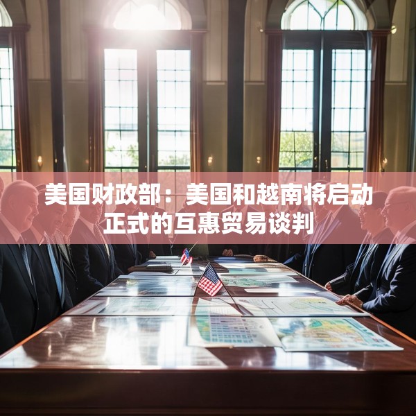美国财政部：美国和越南将启动正式的互惠贸易谈判