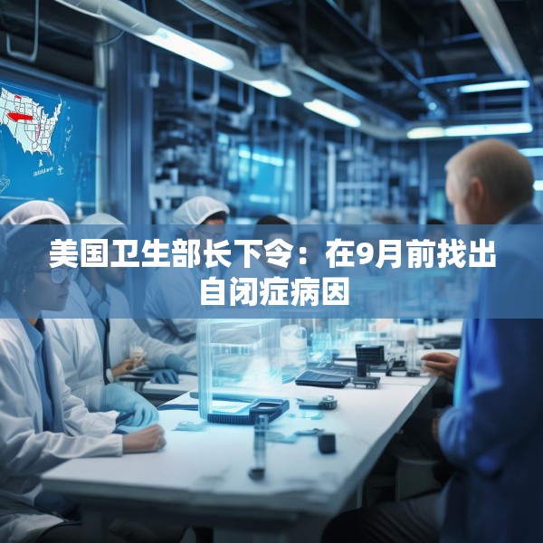 美国卫生部长下令：在9月前找出自闭症病因