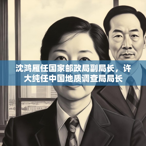 沈鸿雁任国家邮政局副局长，许大纯任中国地质调查局局长